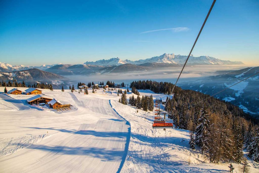 Skifahren im Salzburgerland